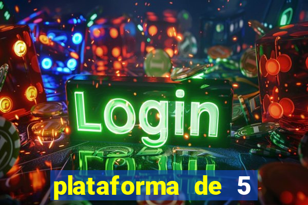 plataforma de 5 reais jogo do tigre